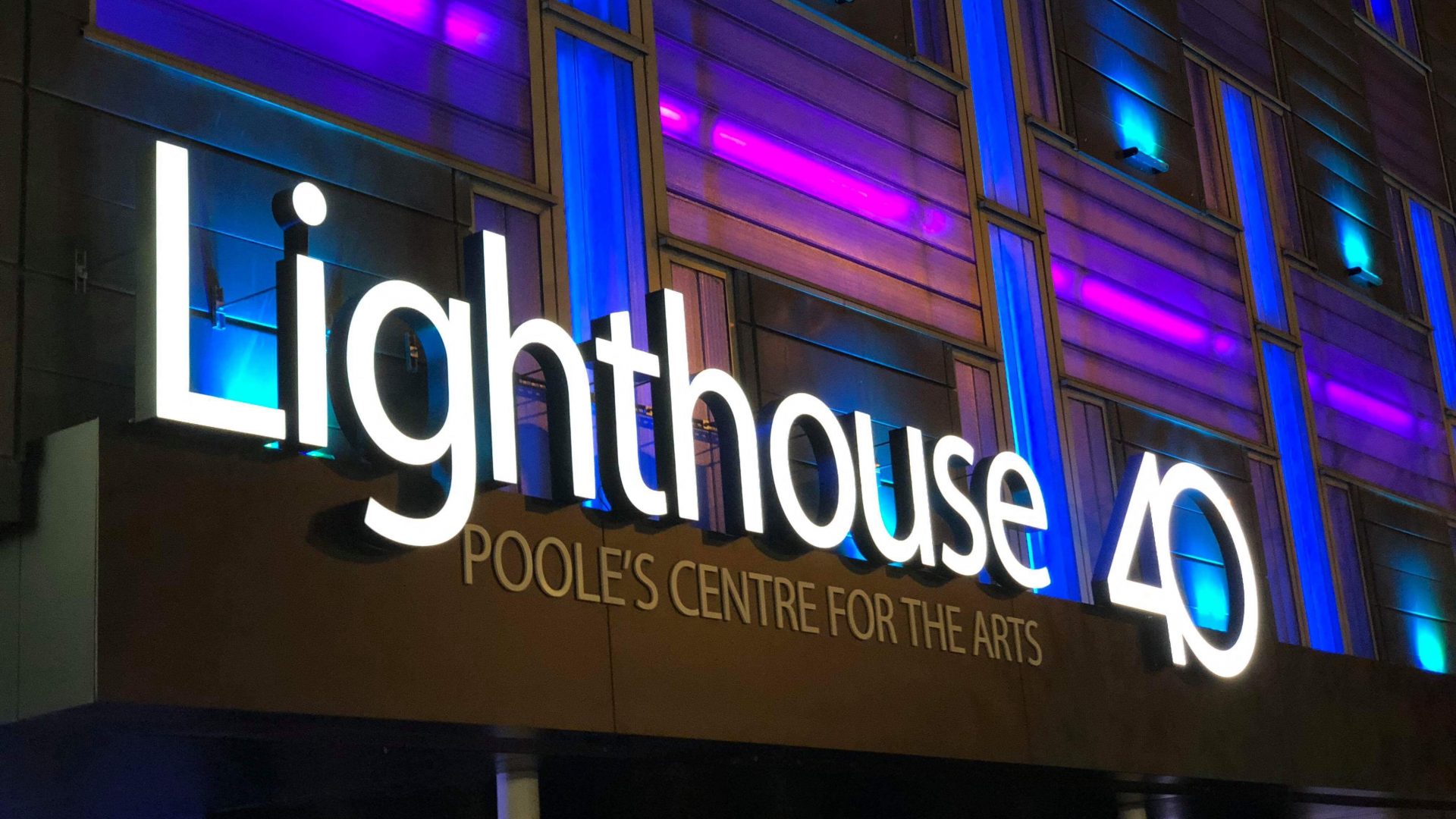 Photo of front of Lighthouse Poole where the BSO gives Poole concerts