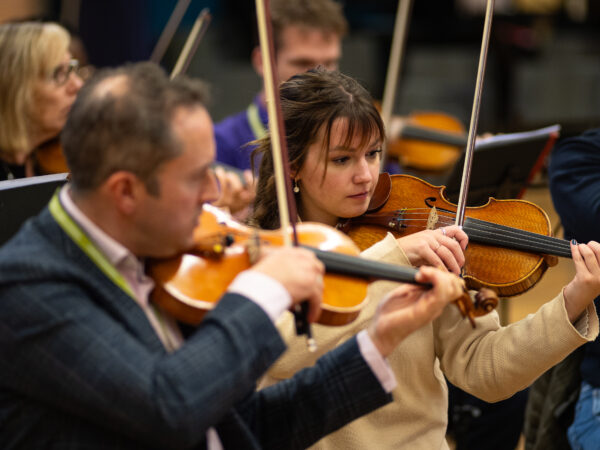 Symphony from Scratch: Song Sharing