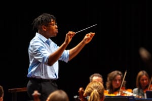 Enyi Okpara conducts the BSO 