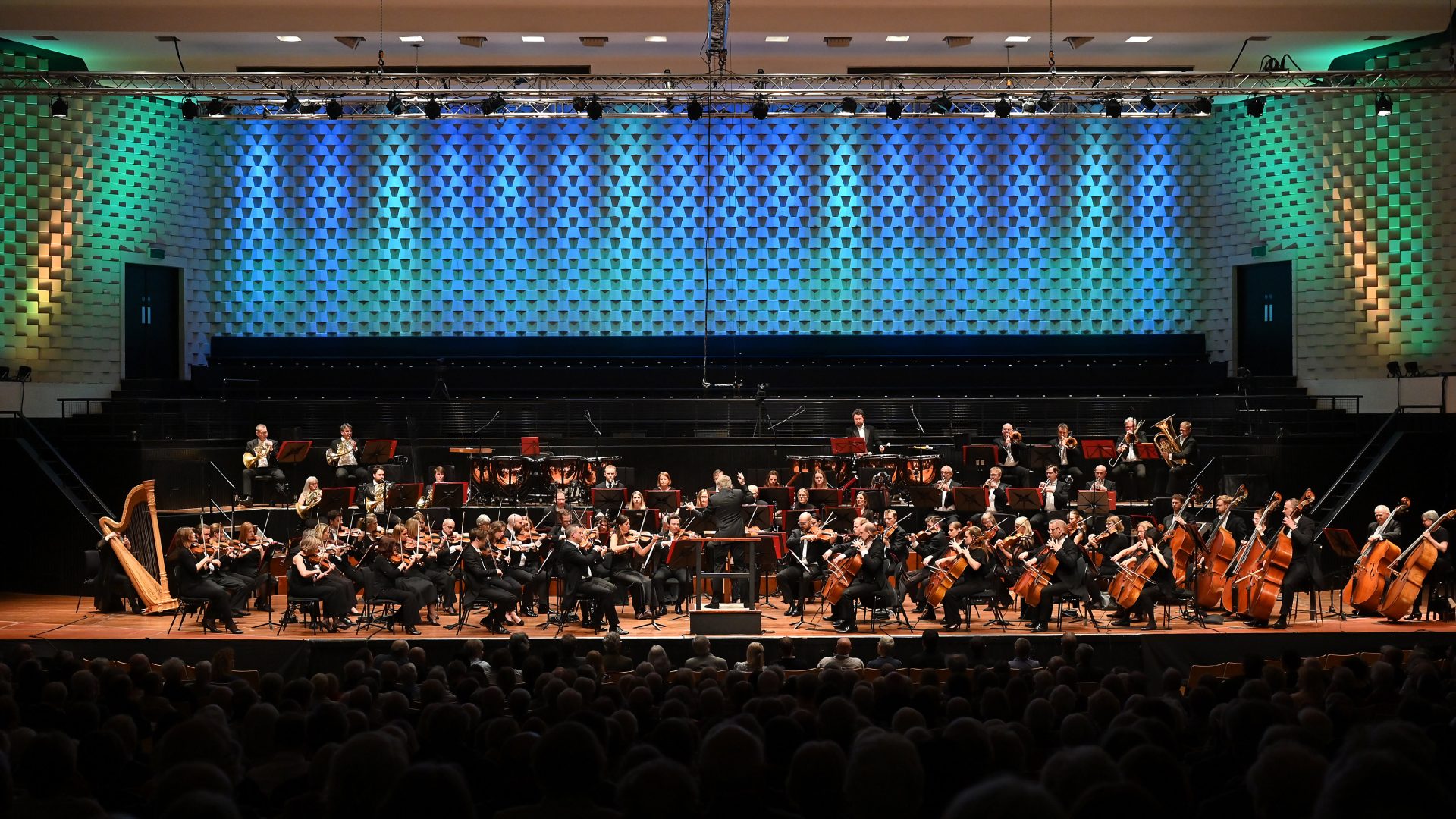 Bournemouth Symphony Orchestra performing live in Poole