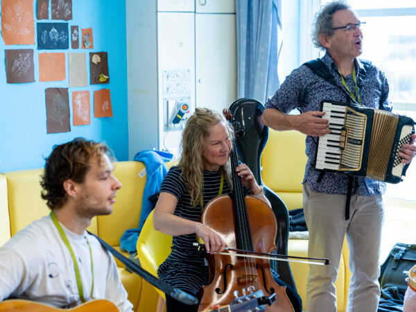 How our arts organisation joined forces with a local NHS Trust to bring music into people’s lives, when they needed it most