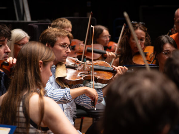 Our new Section Principal Viola, Clem Pickering