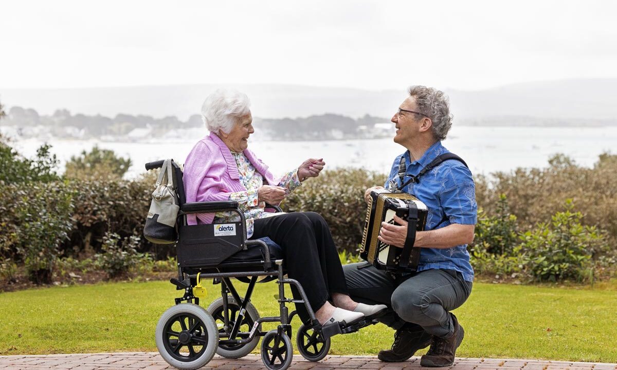 Bournemouth Symphony Orchestra partners with Marjorie House for monthly music boost at care home