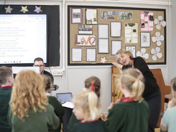 Musical ‘bedtime story’ unites young pupils in Somerset