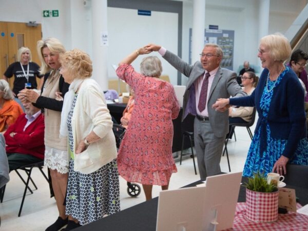 Tea dance delights care home residents